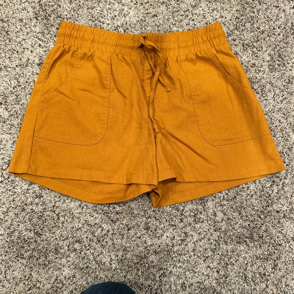 Maurice’s Mustard Shorts